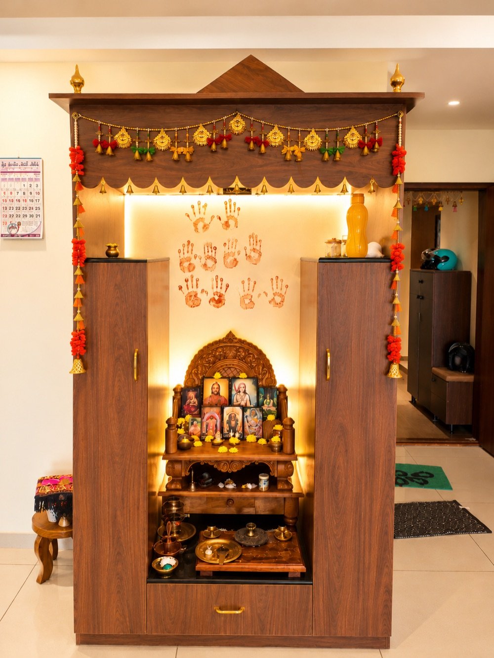 Pooja cupboard Hyderabad