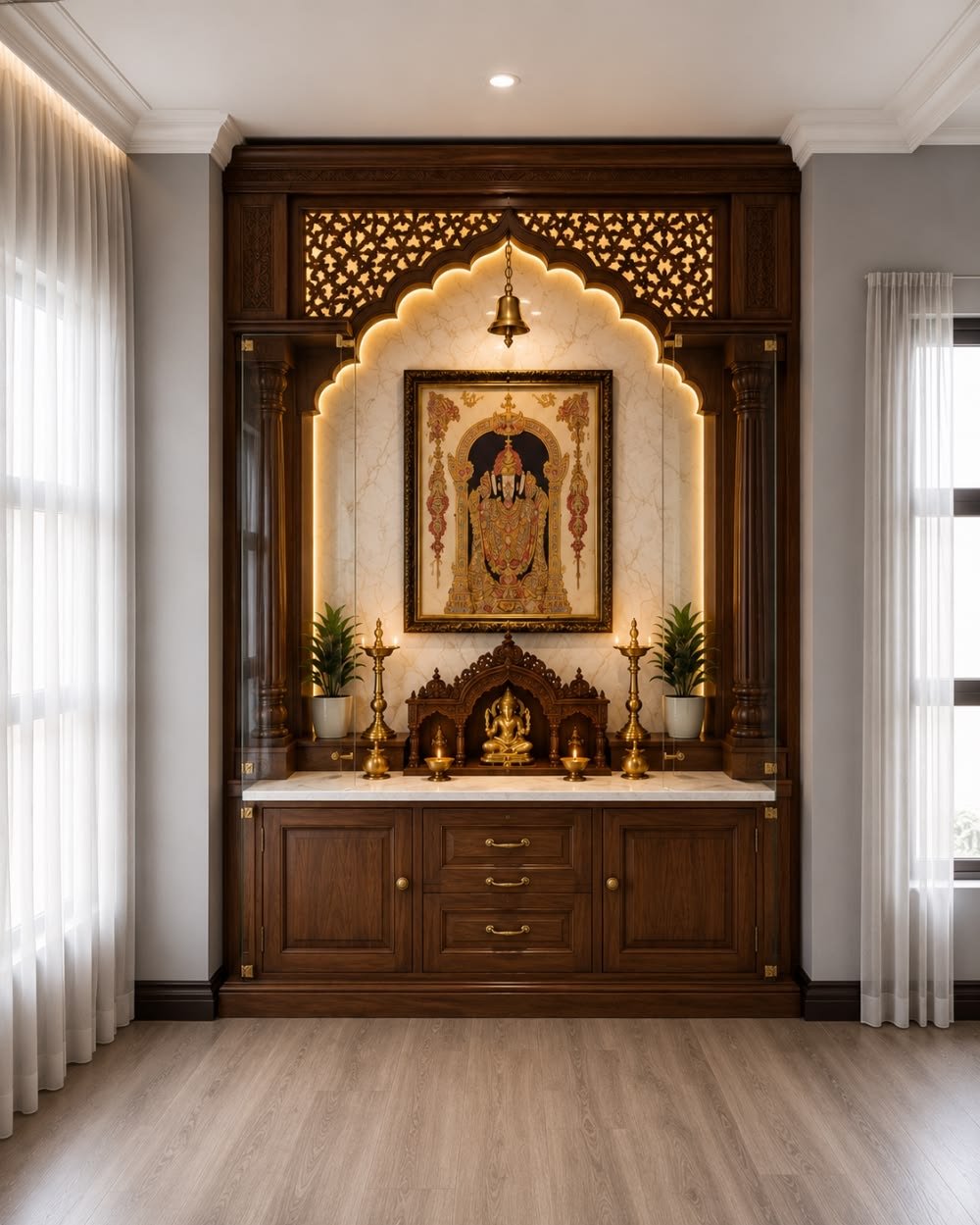 Pooja Mandir for home
