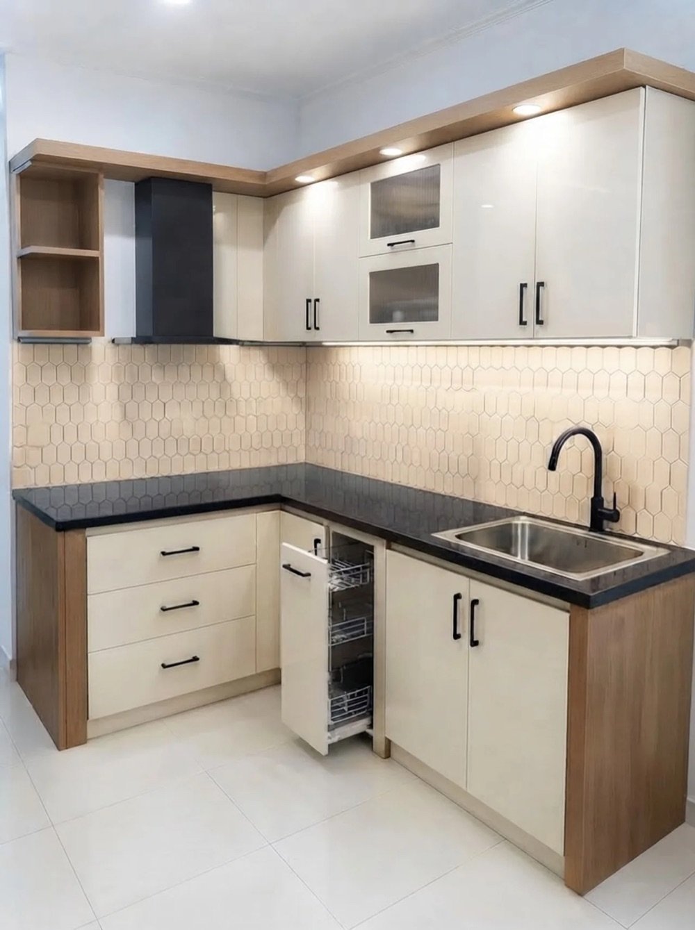 Simple modular kitchen Kokapet